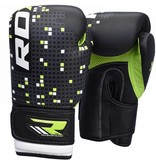 RDX SPORTS (Kick)Boxing Glove Kids - black/green