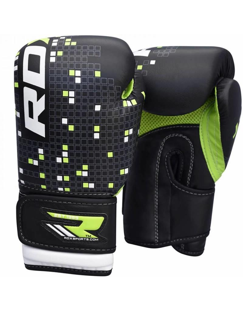 RDX SPORTS (Kick)Bokshandschoenen kinderen - zwart/groen