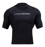 HAYABUSA HAYABUSA Haburi Korte mouwen Rashguard shirt - Zwart