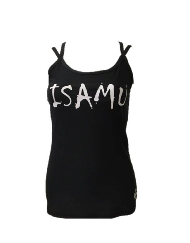 ISAMU Isamu Dark Active Sports Top - Black-SALE