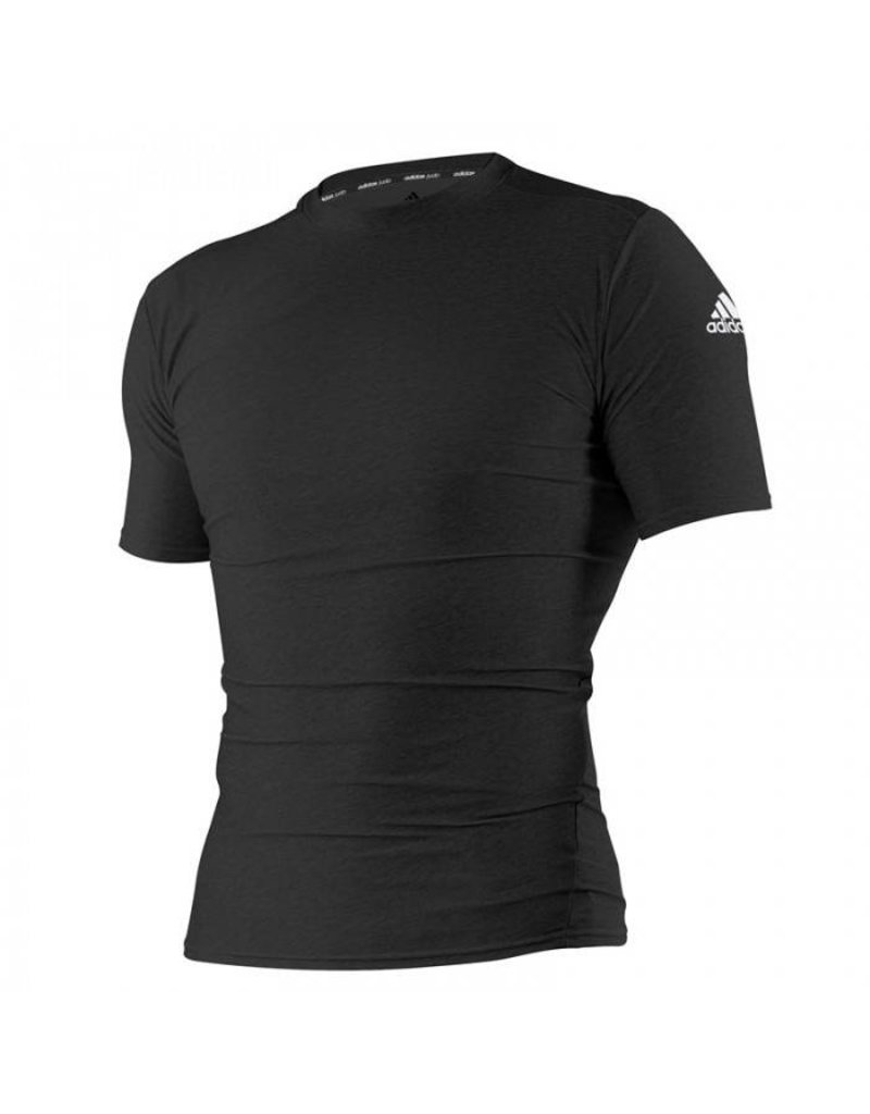 Men's Bad Boy Rashguard - Short Sleeves - Black/White