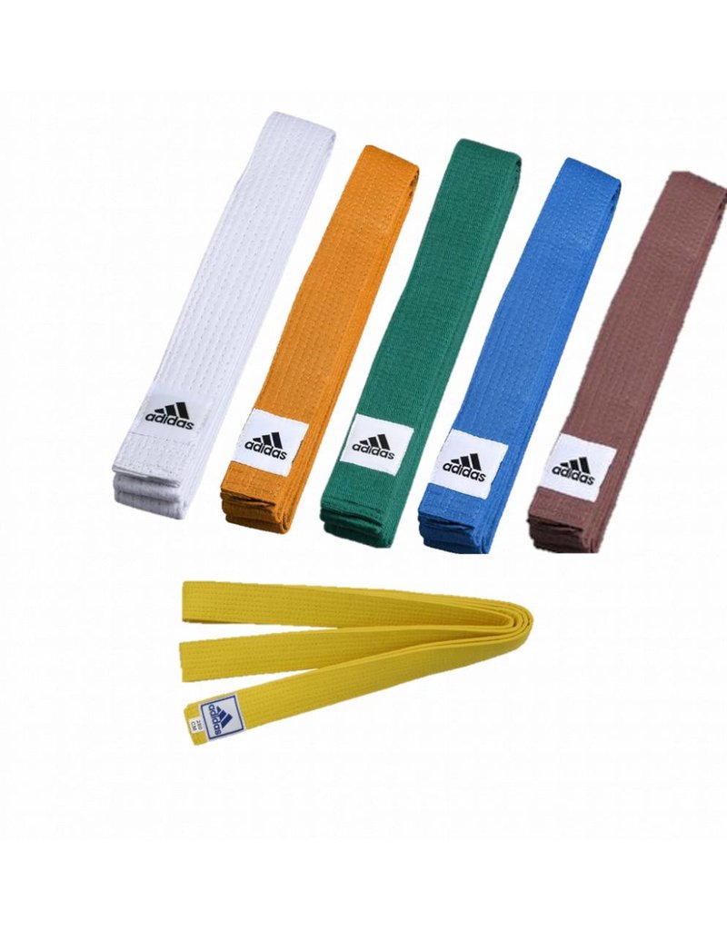 Adidas Budo belt all colors