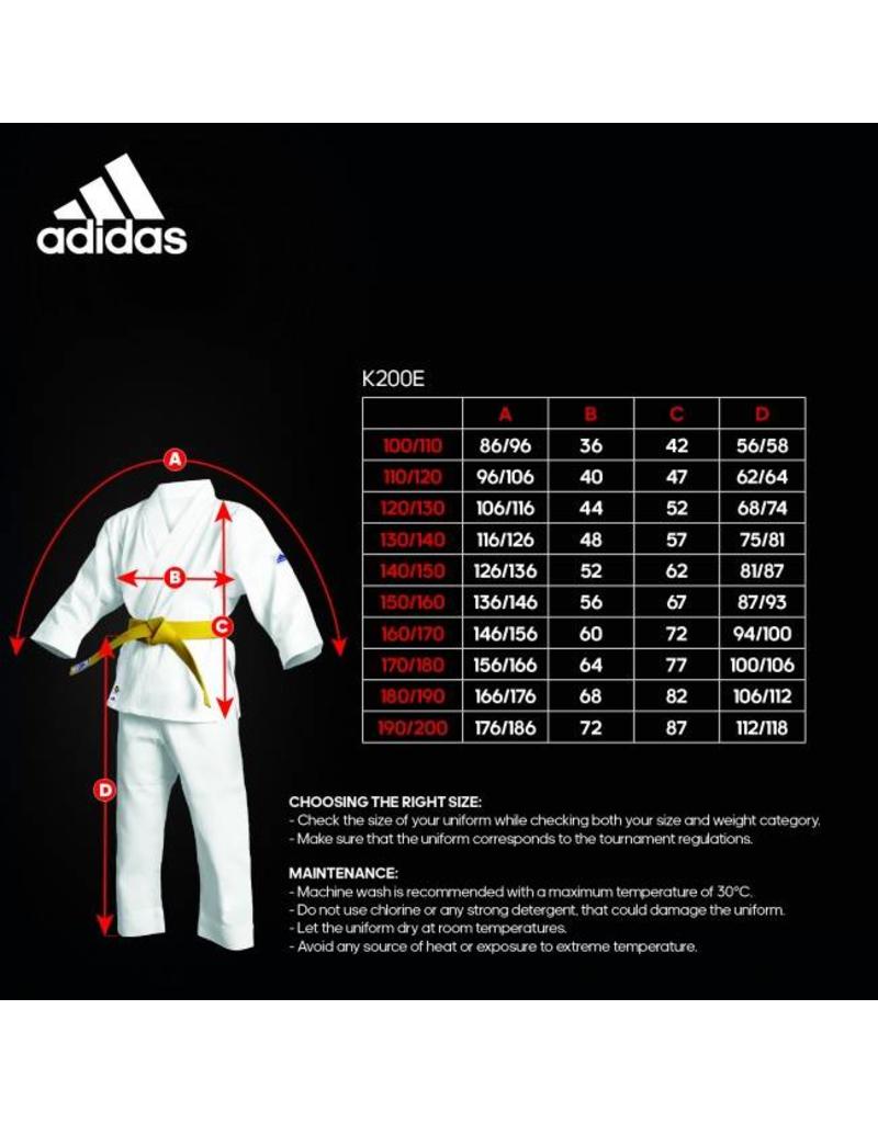 adidas karate belt