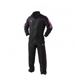 Adidas SALE!!-Team Track Tracksuit Black / Pink SALE