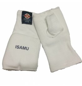 ISAMU 勇ISAMU ELASTIEKEN STOFFEN KARATE HANDSCHOENEN MET DUIMVERSTERKING,VUISTJES