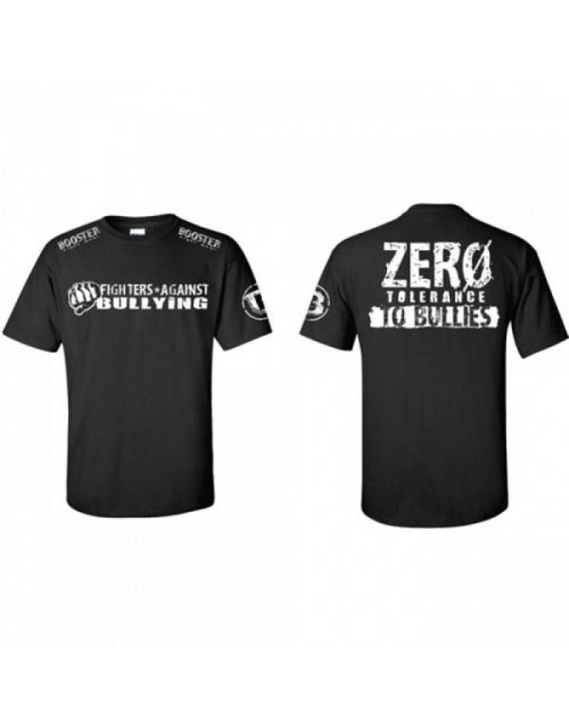 BOOSTER BOOSTER ZERO TOLERANCE PRO T-SHIRT BLACK/WHITE