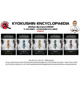SHIHAN KRON 5 VOLUMES - KYOKUSHIN SYLLABUS ENCYCLOPAEDIA