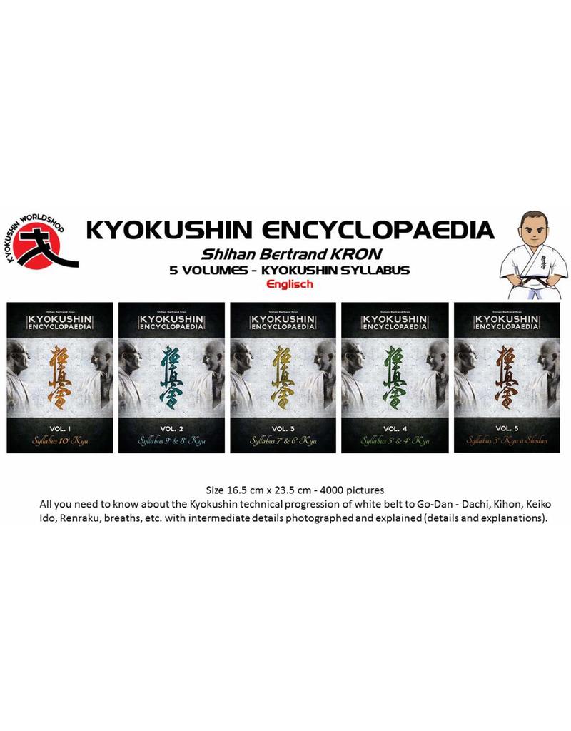 SHIHAN KRON 6 VOLUMES - KYOKUSHIN SYLLABUS ENCYCLOPAEDIA