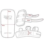 RDX SPORTS RDX T1 Curved Thai ArmPad