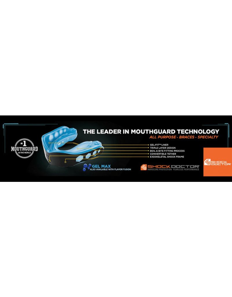 Shock Doctor Gel Max Mouthguard Kyokushinworldshop