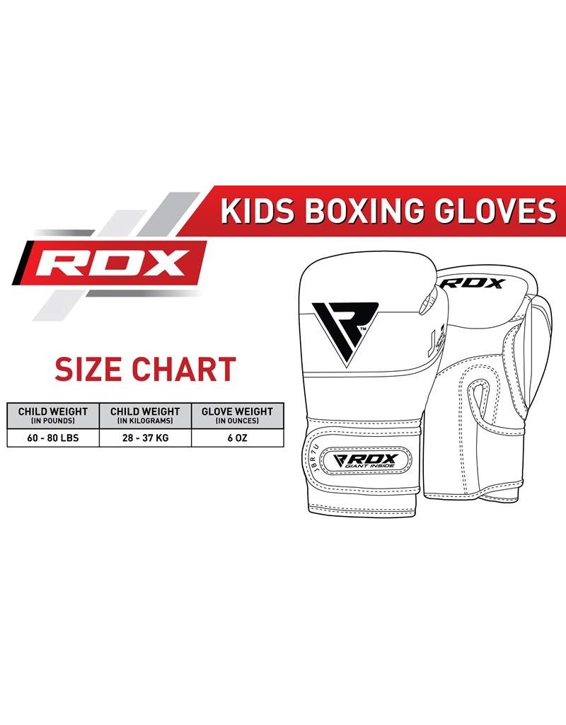 RDX SPORTS RDX JBR7 6OZ KIDS BOXING GLOVES