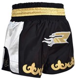 RDX SPORTS Clothing R-7 Muay thai short Silver/black