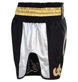 RDX SPORTS Clothing R-7 Muay thai short Silver/black