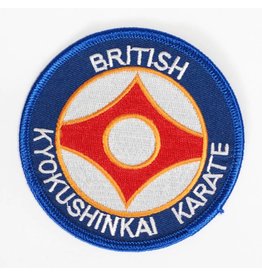 ISAMU BRITISH KYOKUSHINKAI KARATE ORGANISATIE LOGO BORDURING