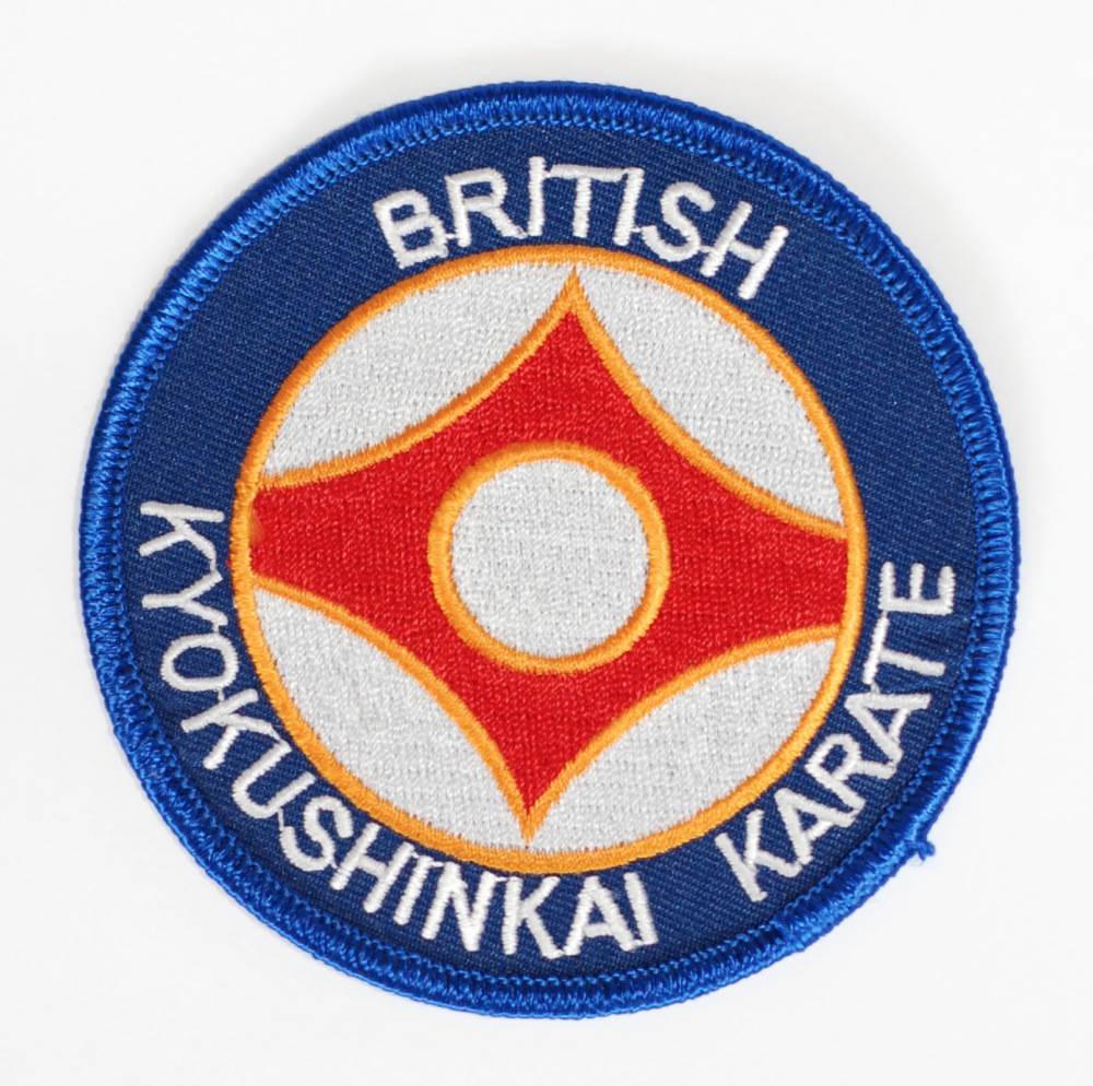 INTERNATIONAL FEDERATION OF KARATE  IFK LOGO EMBROIDERY 