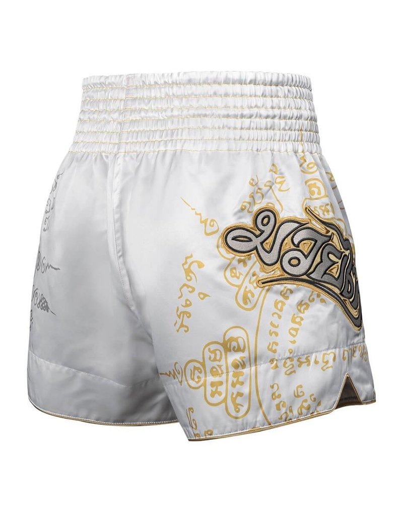 HAYABUSA HAYABUSA KICKBOKS PANTS FALCON MUAY THAI SHORT - WHITE