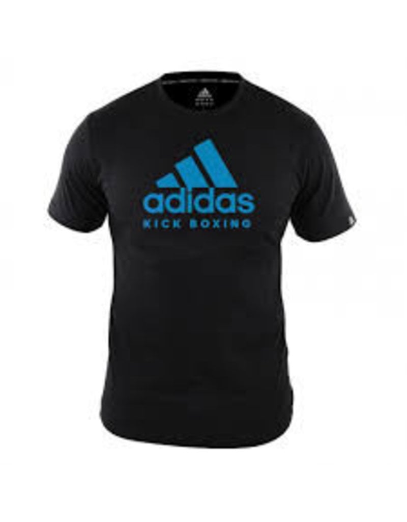 Adidas T-Shirt Kickboxing Community / Blue - KYOKUSHINWORLDSHOP