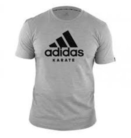 SALE!!adidas T-Shirt Karate Community Grijs/Zwart