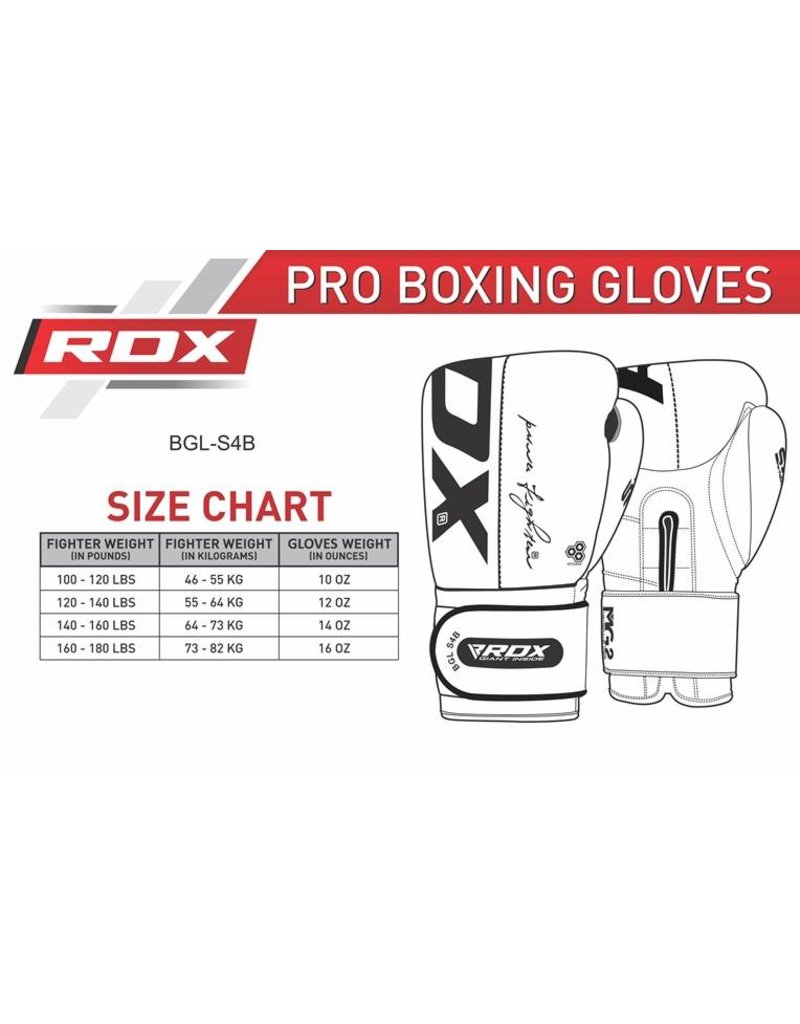 RDX SPORTS RDX S4 BOXING GLOVES