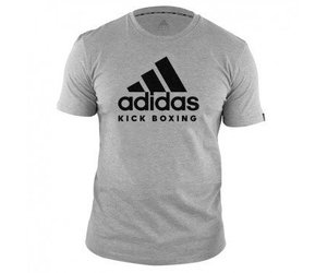 gray and white adidas shirt