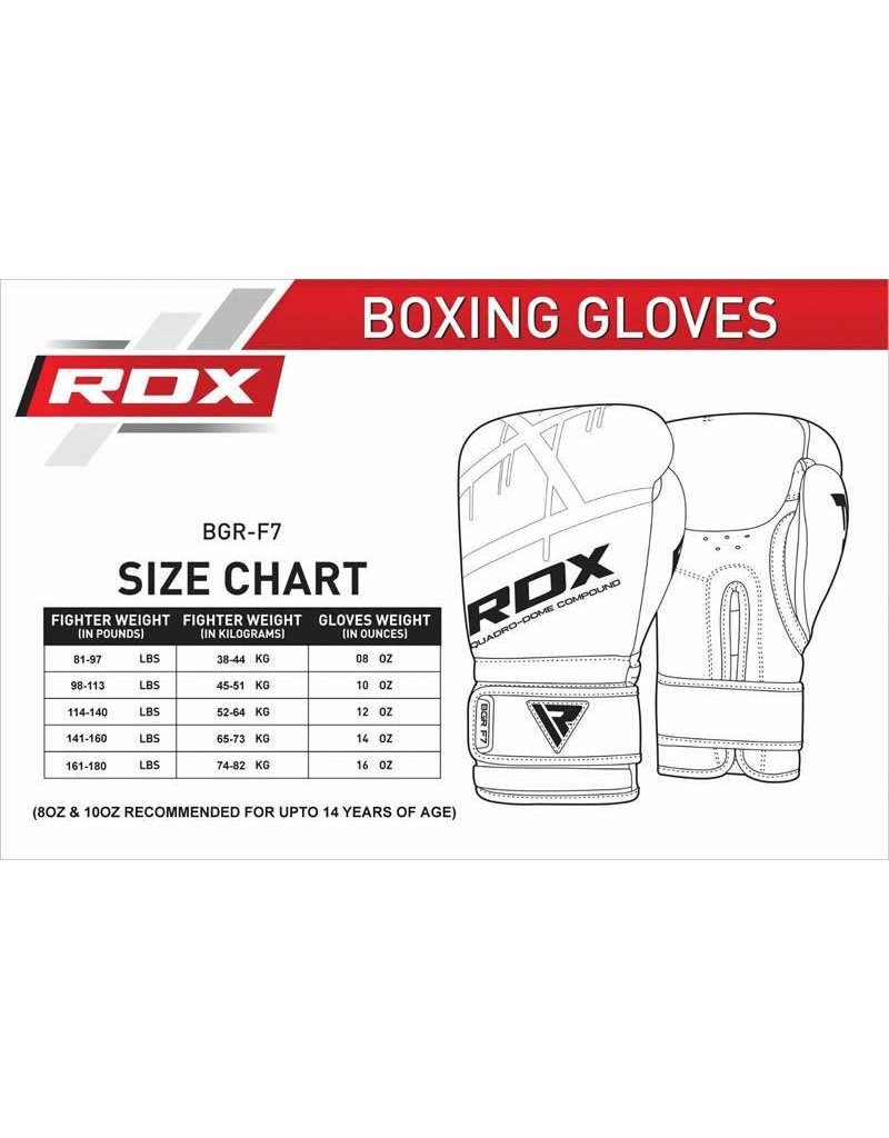 RDX SPORTS RDX F7 Ego Gold (Kick)Boxing Gloves