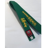 ISAMU Gekleurde Shin Kyokushin Kyu Band Met Shinkyokushin Kanji