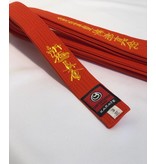 ISAMU Gekleurde Shin Kyokushin Kyu Band Met Shinkyokushin Kanji