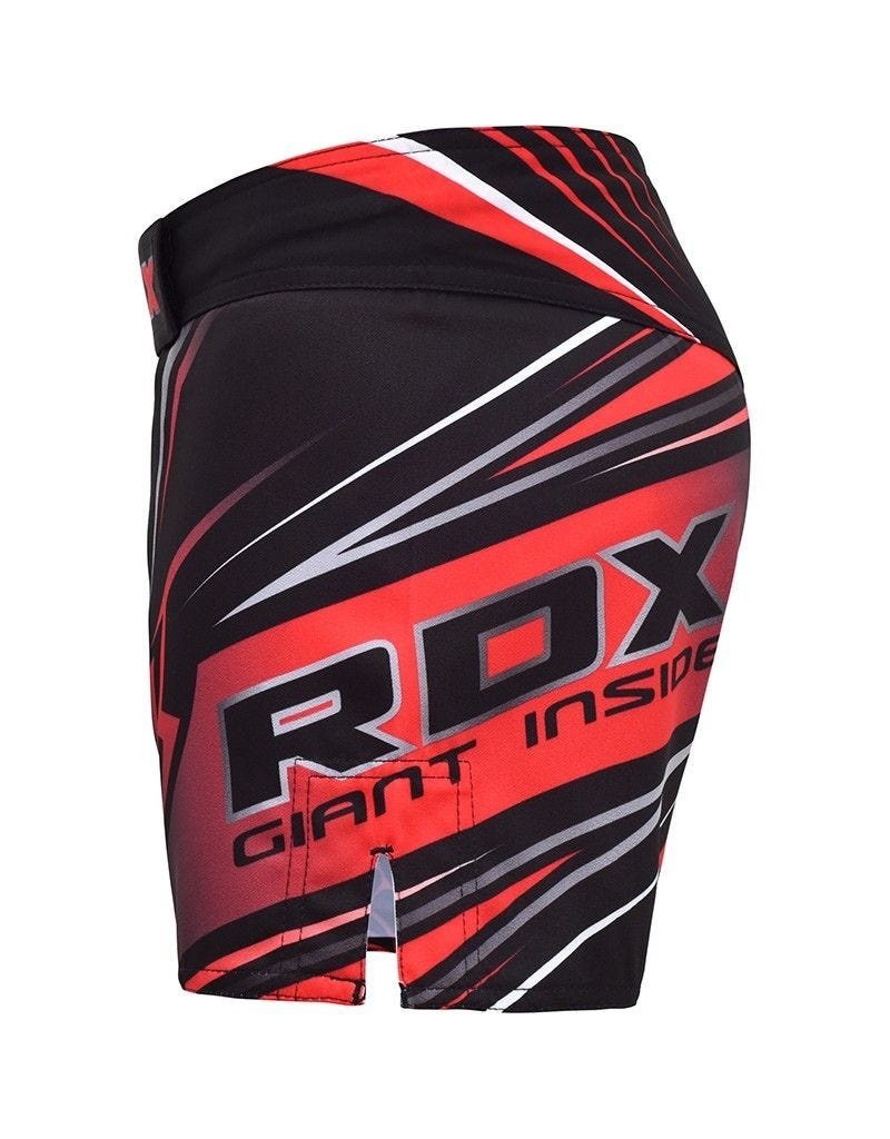 RDX SPORTS RDX R8 MMA Shorts Black/Red