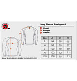 ISAMU Kyokushin "Attack" Fight Rashguard-Korte sleeve