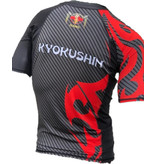 ISAMU 勇ISAMU KYOKUSHIN “ATTACK” FIGHT RASHGUARD - Short Sleeve