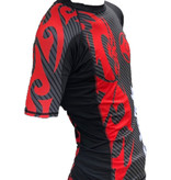 ISAMU Kyokushin "Attack" Fight Rashguard-Korte mouw