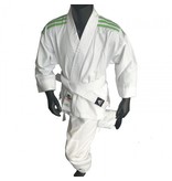 Adidas Karate suit K200 Kids - White/Green
