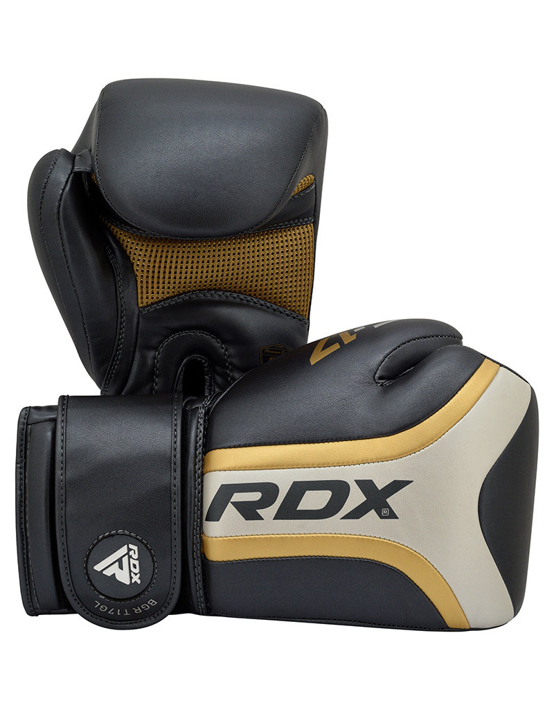 RDX SPORTS RDX T17 Aura Boxing Gloves Golden