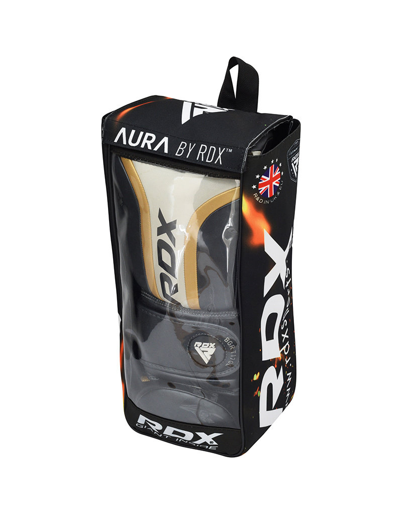 RDX SPORTS RDX T17 Aura Boxing Gloves Golden