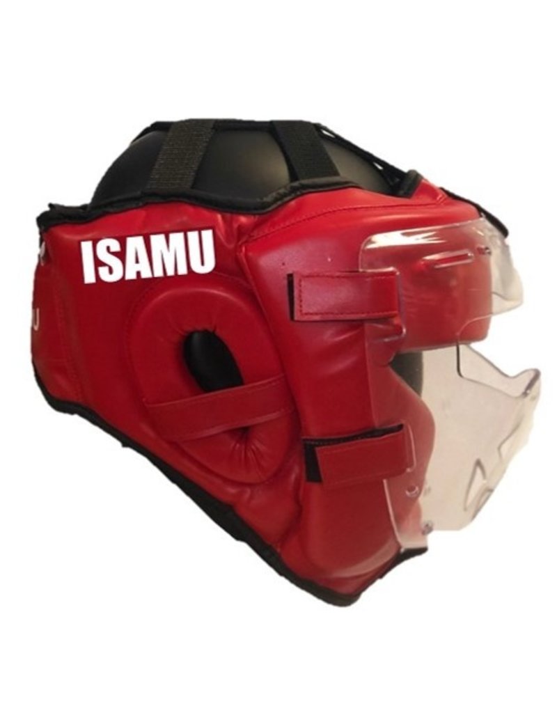 ISAMU Head Guard – Full protection with clear vision and comfortable fit