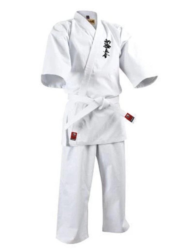 Amazon.com: FLUORY Karate Uniform with Free Belt , White Karate Gi for Kids  & Adult Size 000-6 : Clothing, Shoes & Jewelry