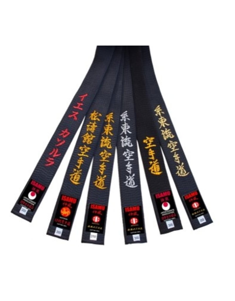ISAMU Budo - Black Belt -Other Styles