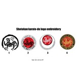 ISAMU Shotokan karate-do logo borduurwerk
