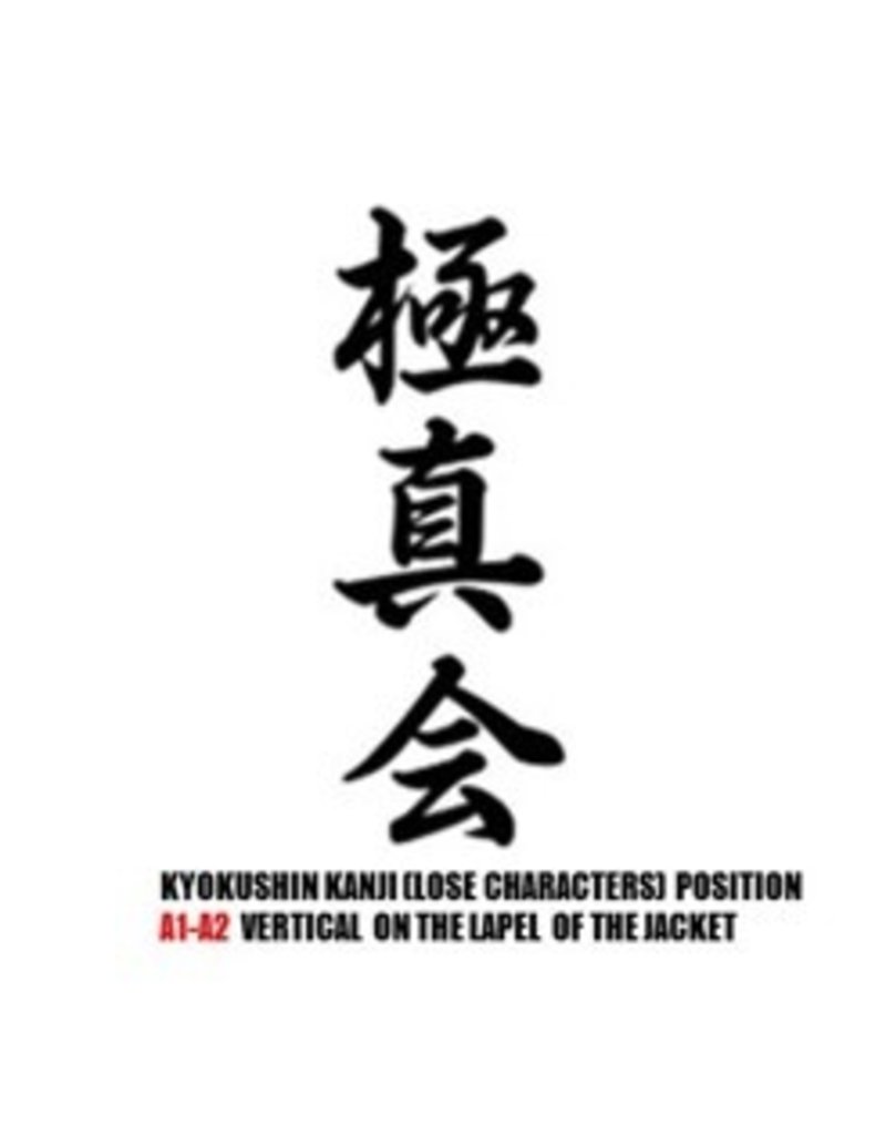 ISAMU Kyokushin 3 losse Lettertypes