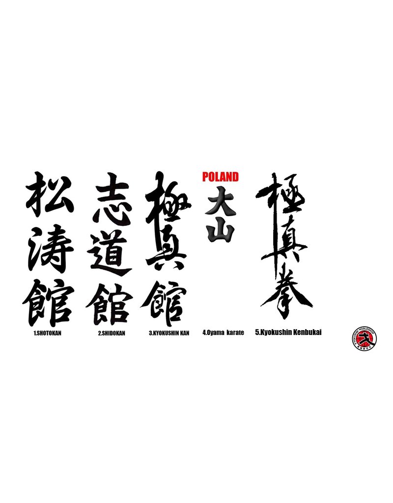 ISAMU ISAMU Full Contact Karate Dogi – Premium Wit Karatepak voor Full-Contact en Kyokushin Training, Gepersonaliseerd met Kanji en Labels