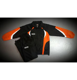 ISAMU 勇 ISAMU TEAM kids tracksuit - Black & orange