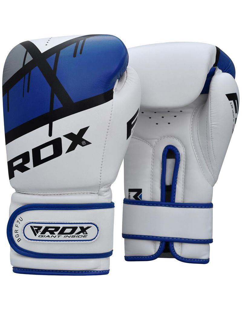 RDX SPORTS (Kick)Boxing glove F7 - Green, red and blue