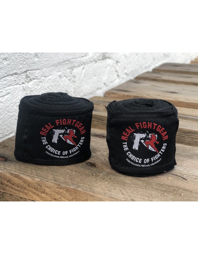 RFG Handwraps - 2 lengths -  Black and white
