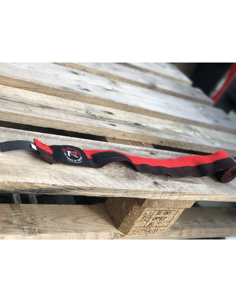 RFG Handwraps - Black/Red Striped