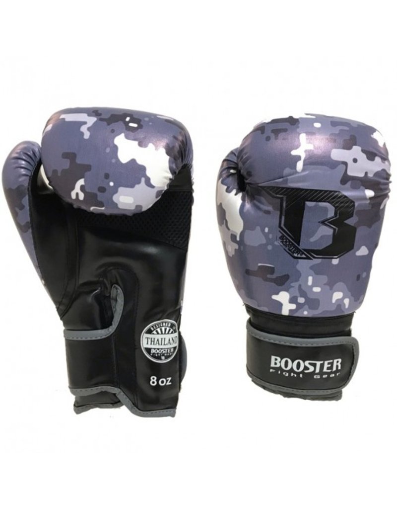 Booster Fight Gear Booster - Youth (Kick)Boxinggloves Camo Grey