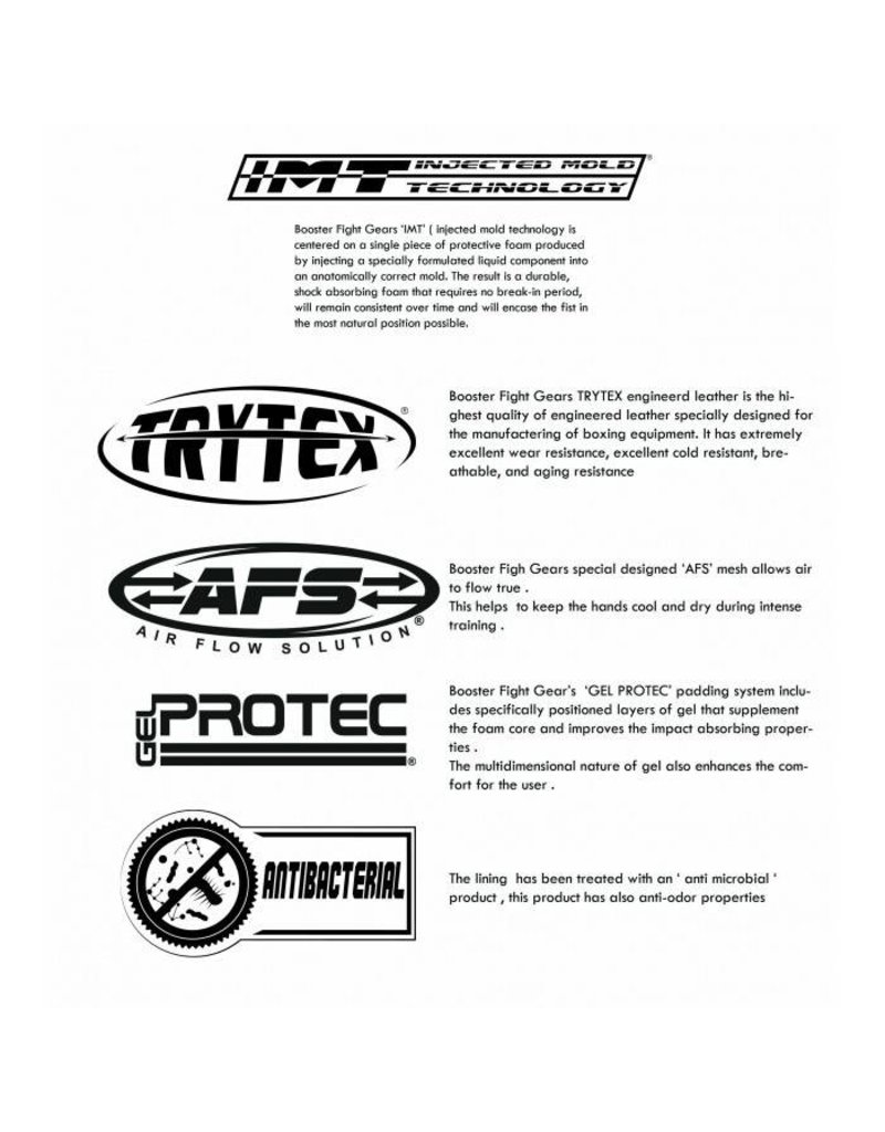 Booster Fight Gear Booster - Jeugd Roze Marble (Kick)Bokshandschoenen