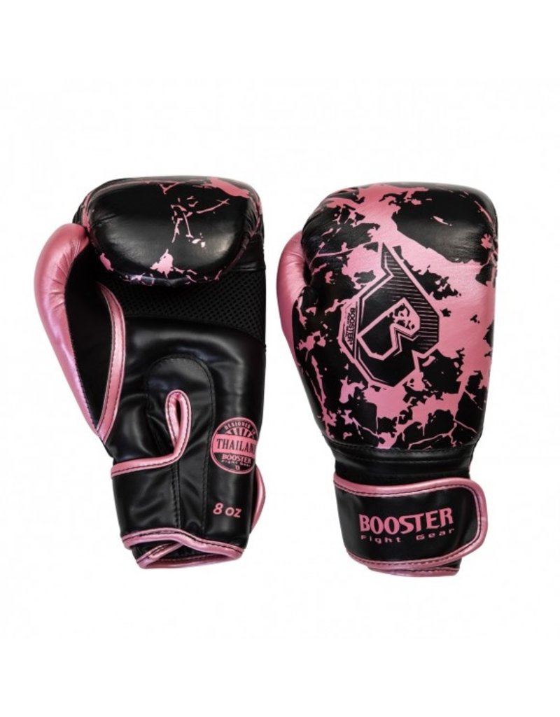 BOOSTER Booster - Youth Pink Marble (Kick)Boxinggloves