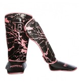 BOOSTER Booster - Youth Pink Marble Shin Guards