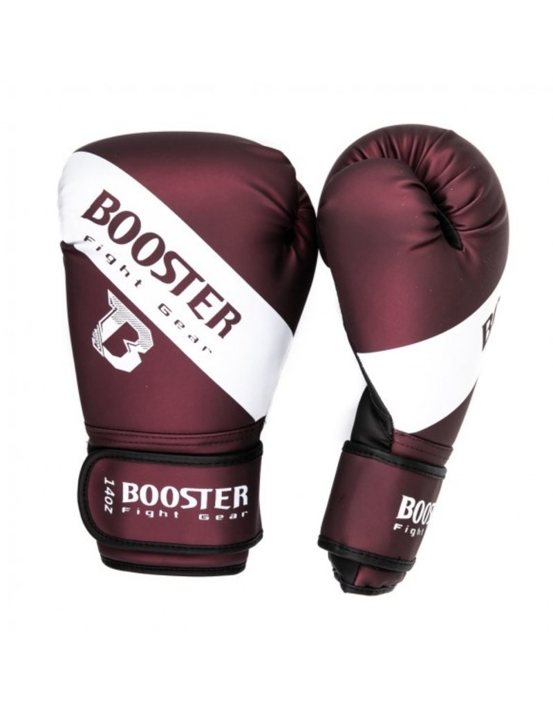 vochtigheid hebben mesh Booster Sparring (Kick)Boxing Gloves Wine red - KYOKUSHINWORLDSHOP