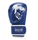 Super Pro Super Pro Combat Gear Talent (kick) boxing gloves Blue / White